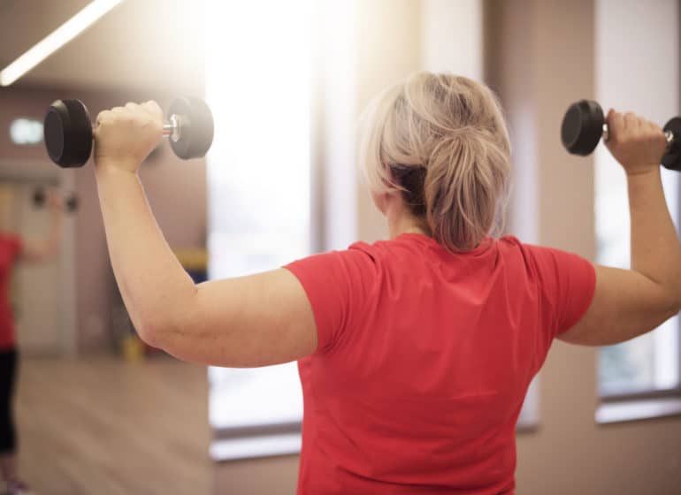 Working on shoulders in this age is important for women Prof Michael Talbot