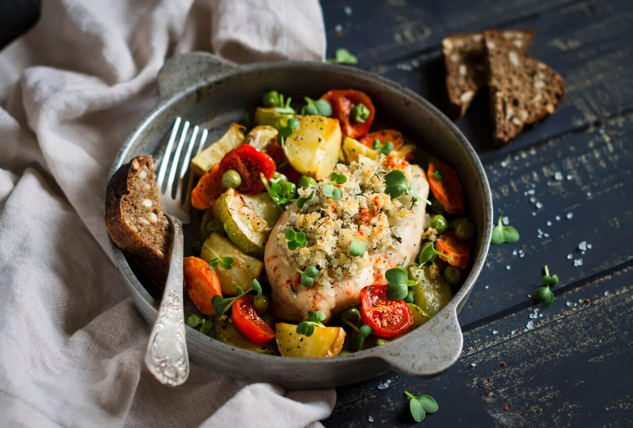 healthy meal in bowl Reflux